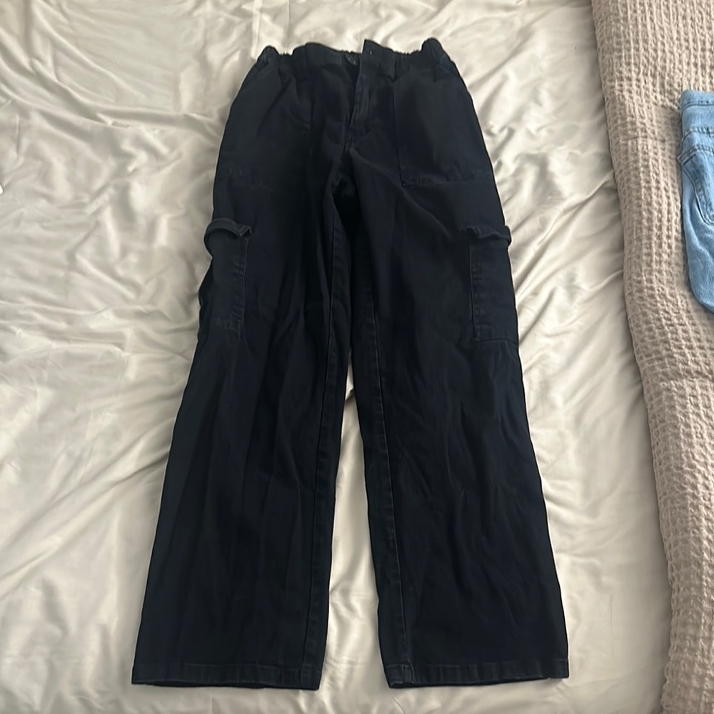 Black Cargo Pants